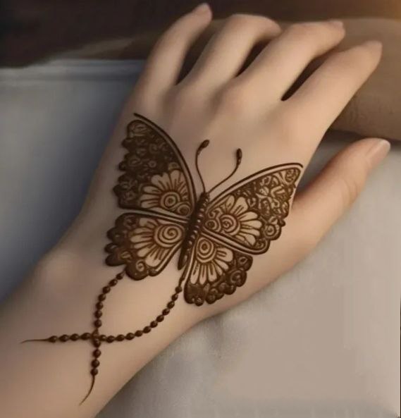 simple mehndi design